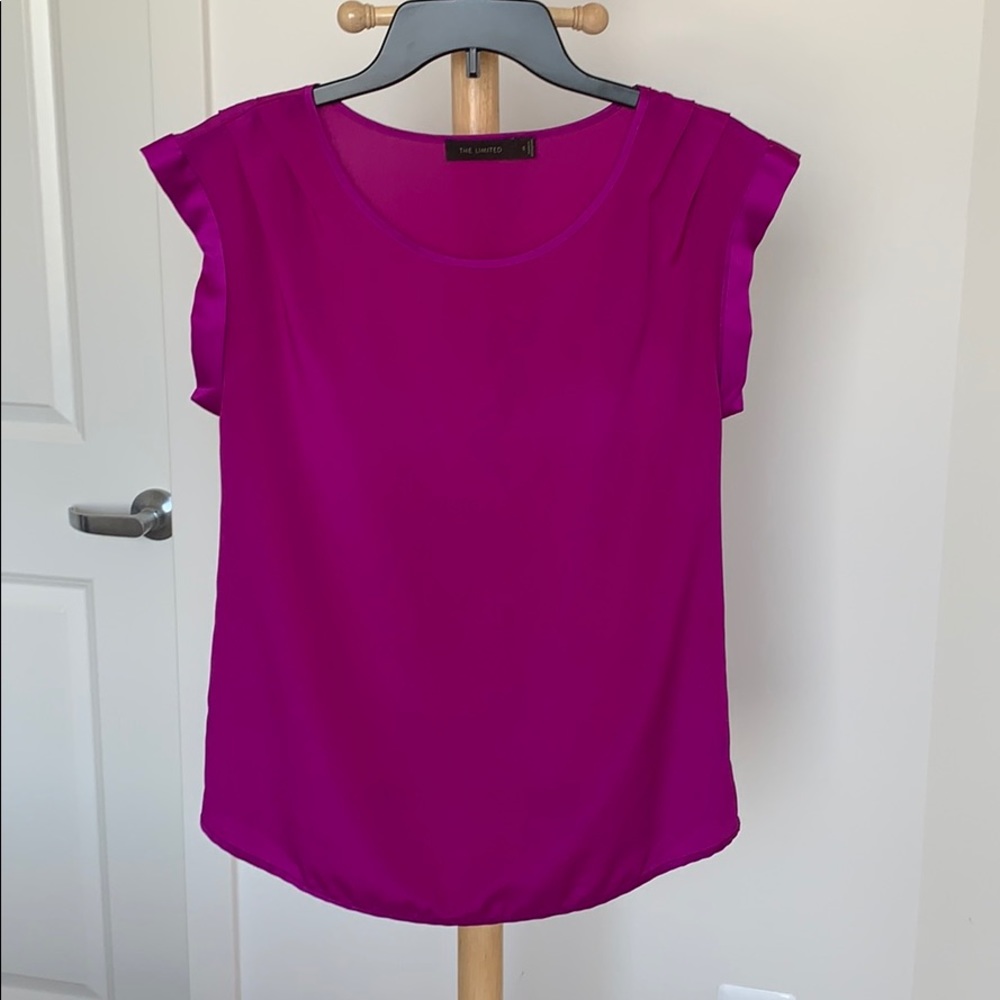 The Limited Violet Blouse